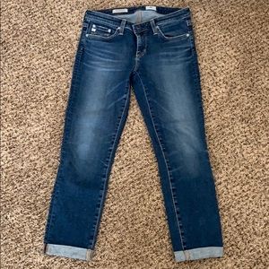 AG Jeans Stevie Roll-up Sz 27